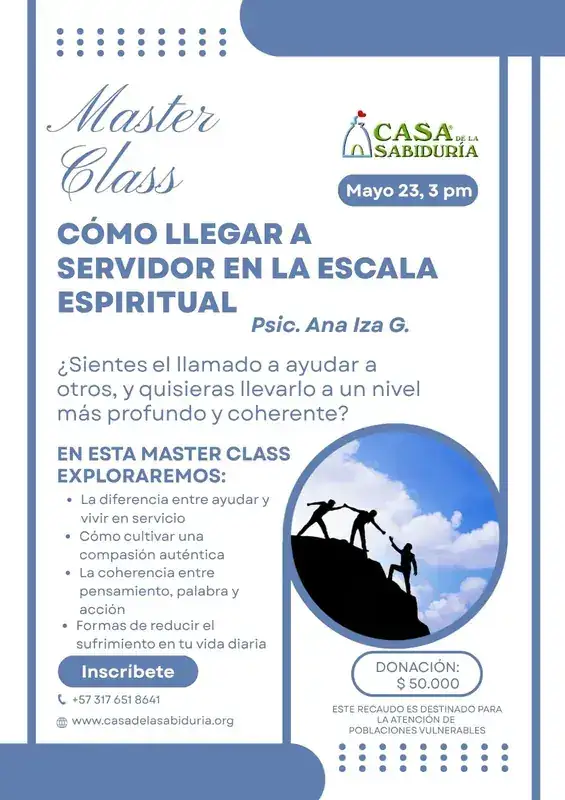 Master Class Escala Espiritual